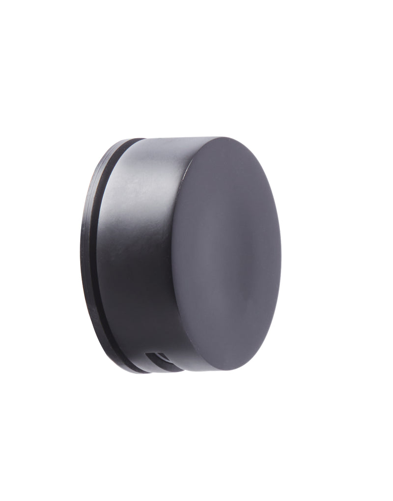 Tavistock Round Overflow Bath Filler with Click Waste - Black