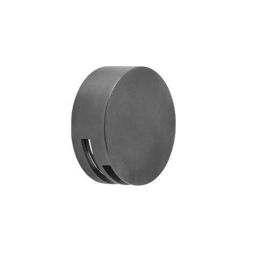 Tavistock Round Overflow Bath Filler - Gunmetal
