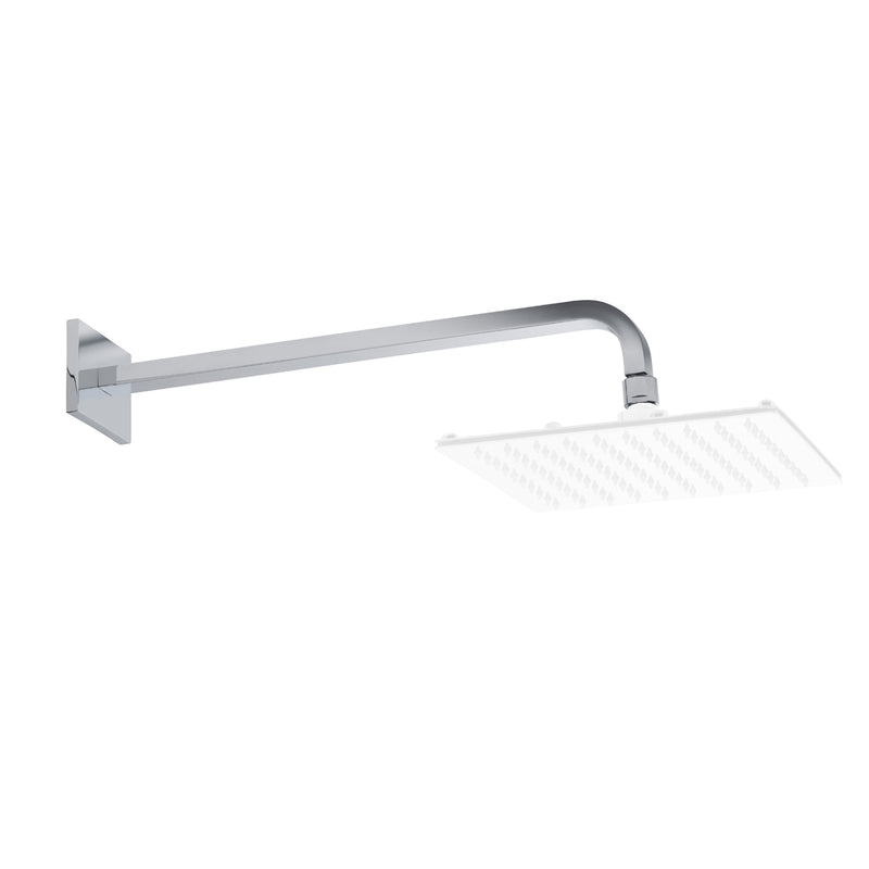 Tavistock Square Fixed Shower Arm - Chrome