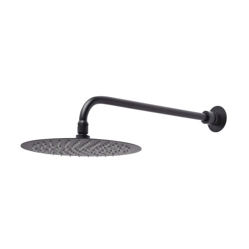 Tavistock Quantum Round Adjustable Shower Arm - Black