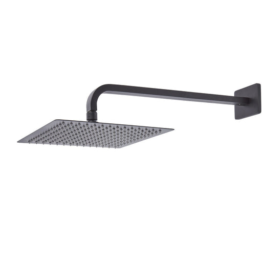 Tavistock Square Fixed Shower Arm - Black