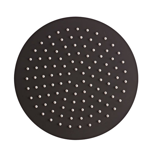 Tavistock Quantum Round 250mm Shower Head - Black