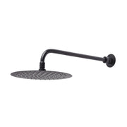 Tavistock Quantum Round 250mm Shower Head - Black