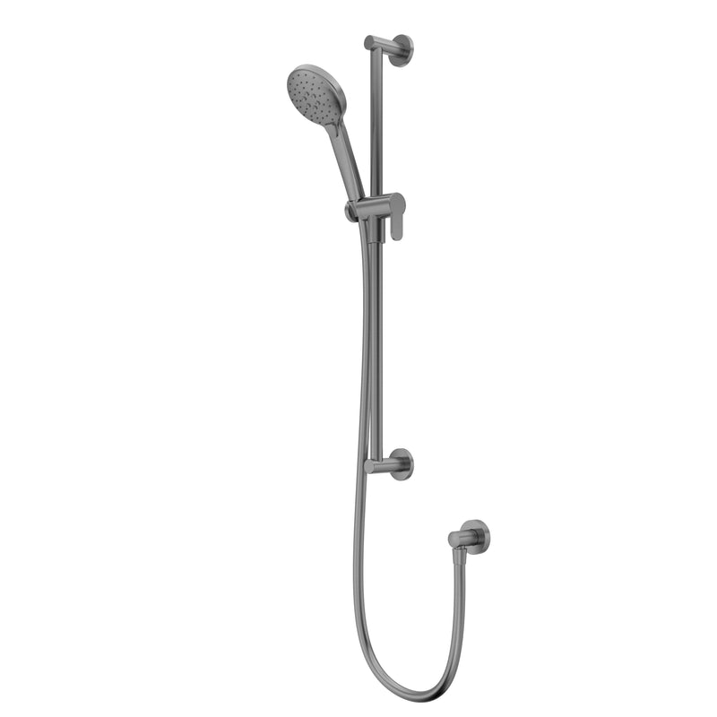 Tavistock Quantum Round Slide Rail Shower Kit - Gunmetal