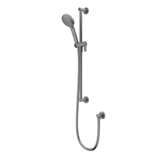 Tavistock Quantum Round Slide Rail Shower Kit - Gunmetal