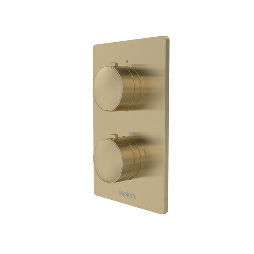 Tavistock Cohort Shower Valve Trim Kit - Brushed Brass