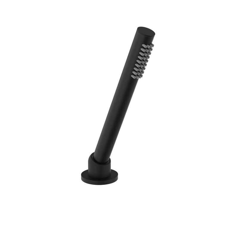 Tavistock Round Bath Deck Shower Handset Kit - Black