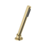 Tavistock Round Bath Deck Shower Handset Kit - Brushed Brass