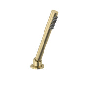 Tavistock Round Bath Deck Shower Handset Kit - Brushed Brass