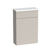 Tavistock Cadence 570mm Back to Wall WC Unit & Worktop - Matt Flax