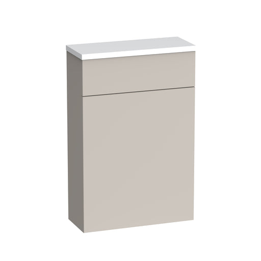 Tavistock Cadence 570mm Back to Wall WC Unit & Worktop - Matt Flax