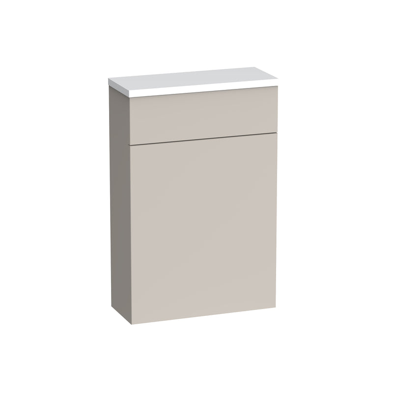 Tavistock Cadence 570mm Back to Wall WC Unit & Worktop - Matt Flax
