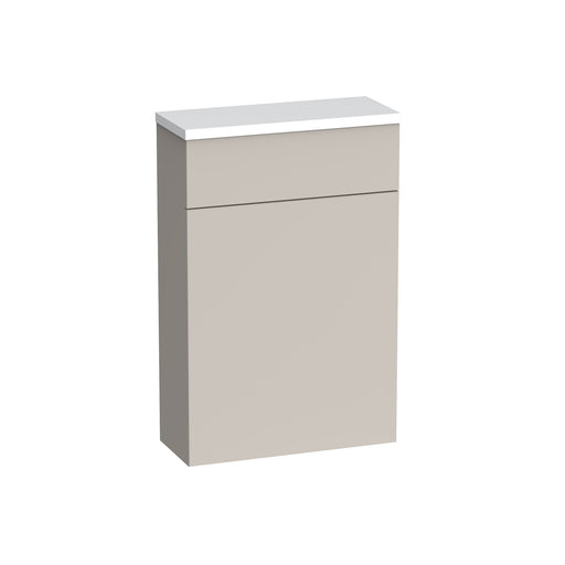 Tavistock Cadence 570mm Back to Wall WC Unit & Worktop - Matt Flax