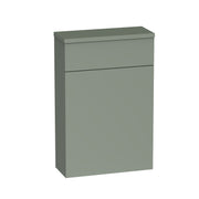 Tavistock Acumen 570mm Back To Wall WC Unit & Worktop - Matt Laurel Green
