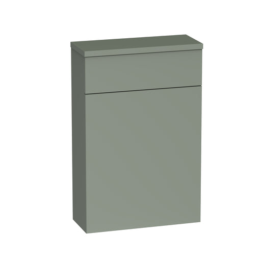 Tavistock Acumen 570mm Back To Wall WC Unit & Worktop - Matt Laurel Green