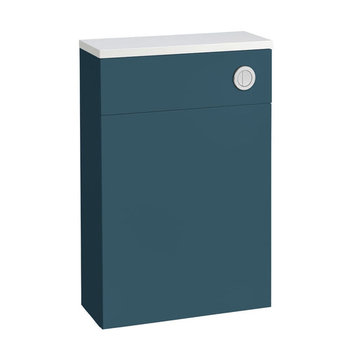 Tavistock Cadence 570mm Back to Wall WC Unit & Worktop - Matt Oxford Blue