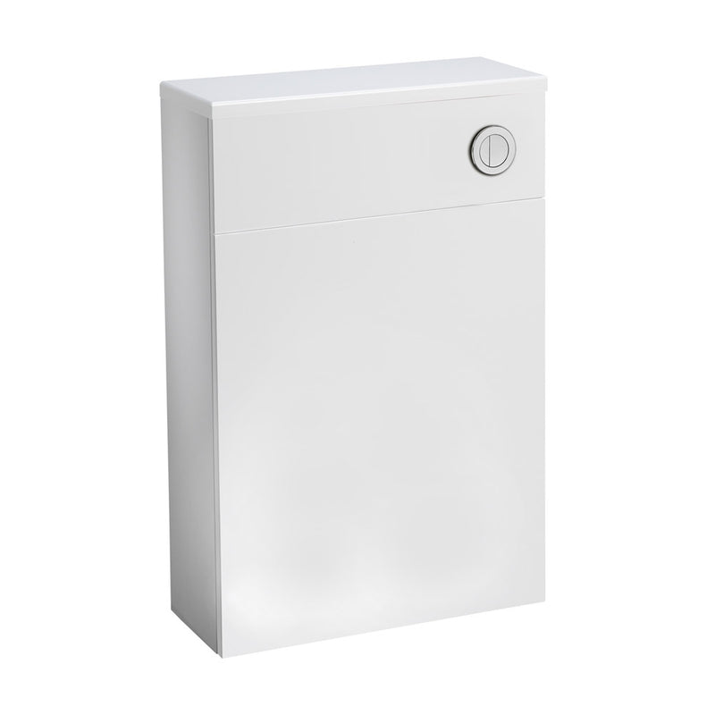 Tavistock Acumen 570mm Back To Wall WC Unit & Worktop - Gloss White