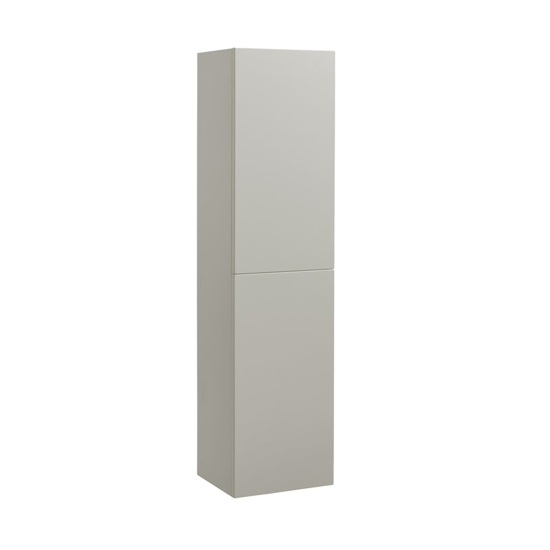 Tavistock Match 300mm Two Door Tall Column - Gloss Light Grey