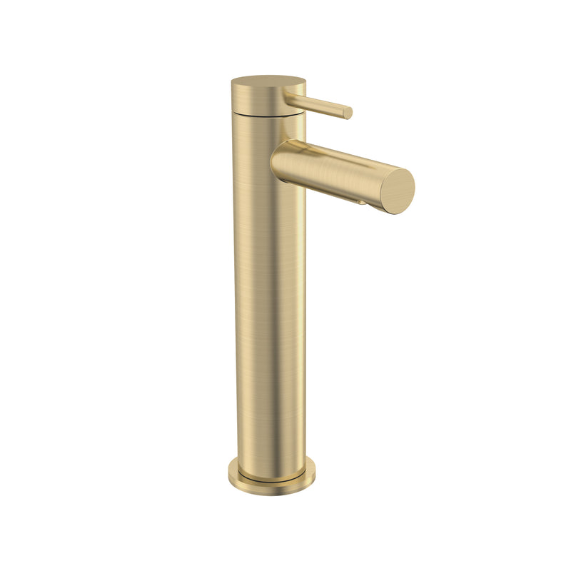 Tavistock Anthem Tall Basin Mixer - Brushed Brass