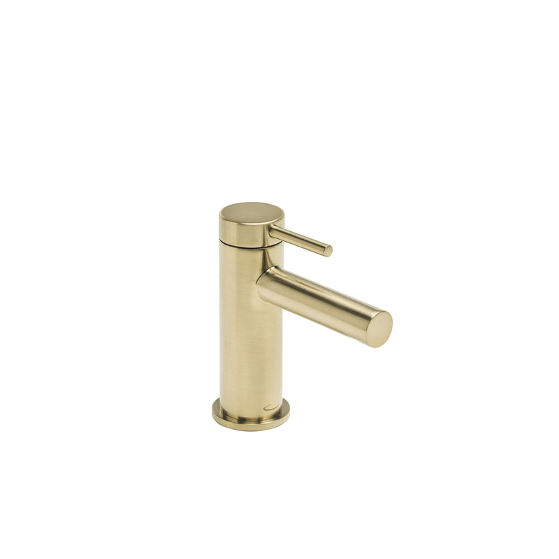 Tavistock Anthem Mini Basin Mixer with Click Waste - Brushed Brass