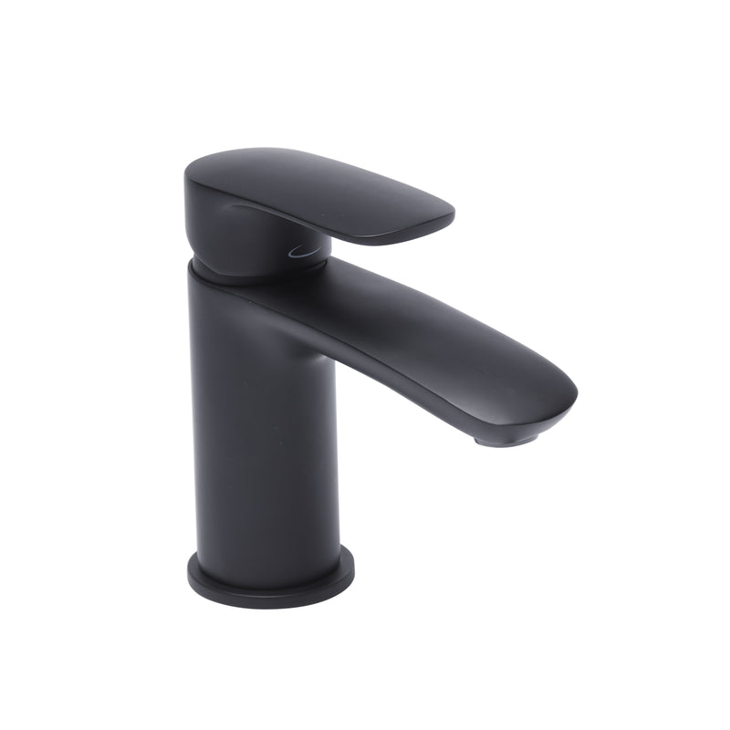 Tavistock Avid Basin Mixer with Click Waste - Black