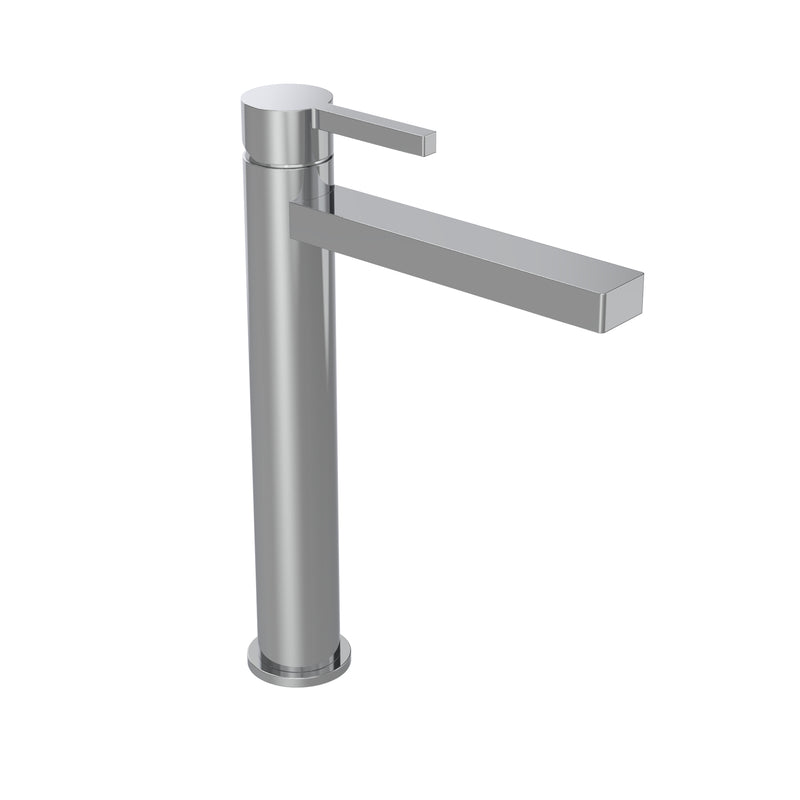 Tavistock Cohort Cross Tall Basin Mixer with Click Waste - Chrome