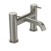 Tavistock Cohort Lever Bath Filler - Stainless Steel
