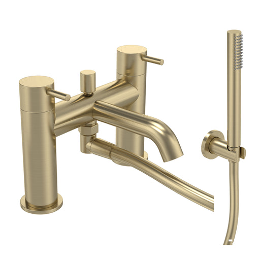 Tavistock Cohort Lever Bath Shower Mixer - Brushed Brass