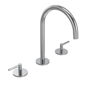 Tavistock Cohort Lever 3 Tap Hole Basin Mixer with Click Waste - Chrome