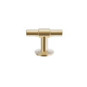 Tavistock Toro T Bar Furniture Handle - Brushed Brass