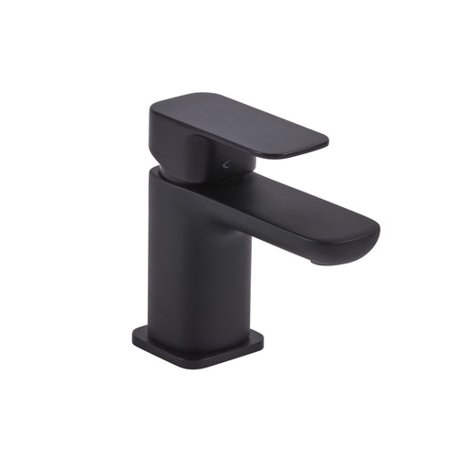 Tavistock Haze Mini Basin Mixer with Click Waste - Black