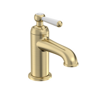 Tavistock Lansdown Mono Basin Mixer with Click Waste - Brushed Brass