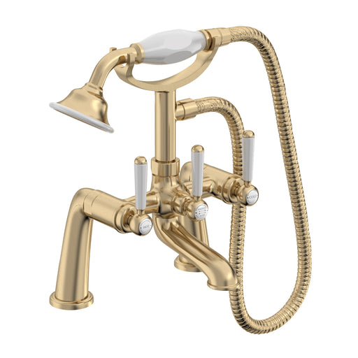 Tavistock Lansdown Bath Shower Mixer - Brushed Brass