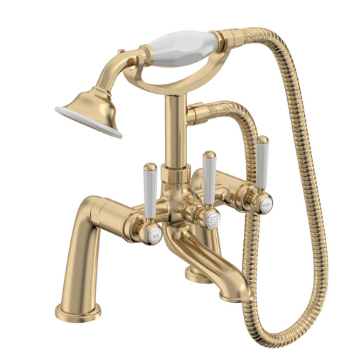 Tavistock Lansdown Bath Shower Mixer - Brushed Brass