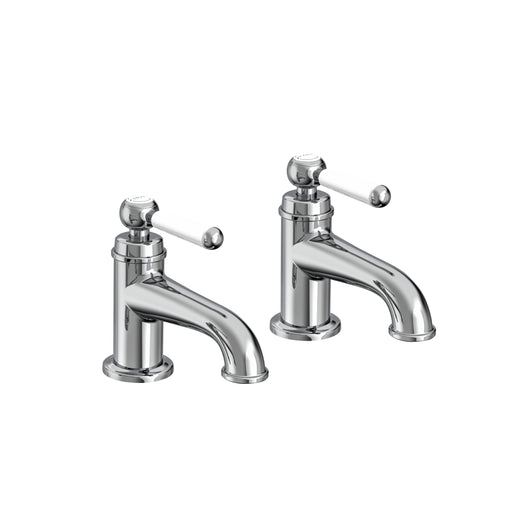 Tavistock Lansdown Basin Taps Pair - Chrome