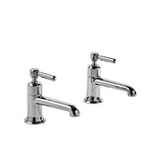 Tavistock Marston Basin Taps Pair - Chrome