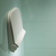 Tavistock Folding Wall Mounted Shower Seat - White