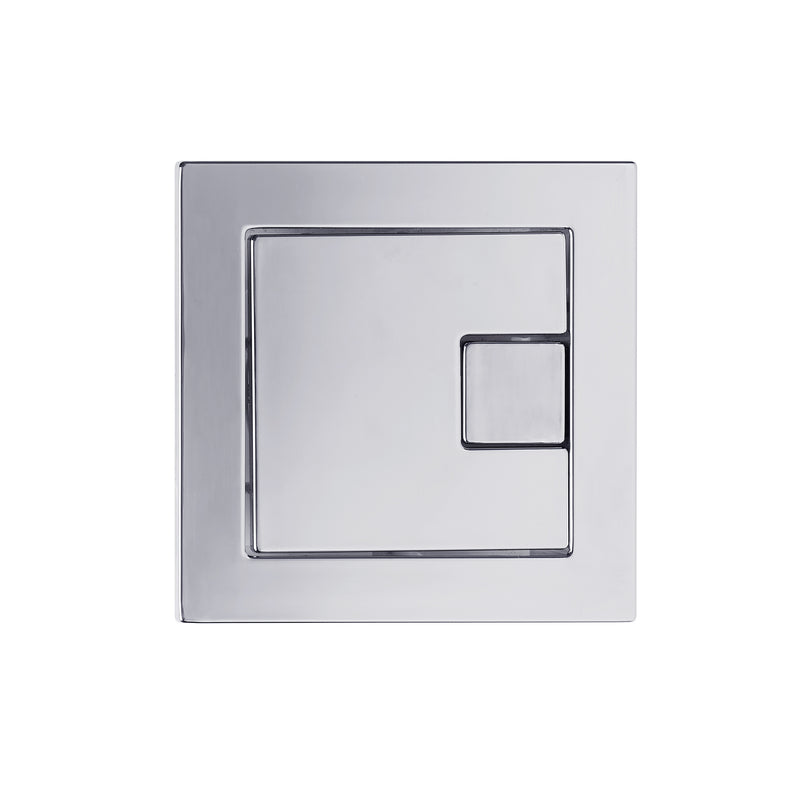 Tavistock Concealed Cistern Square Dual Flush Button 71mm - Chrome