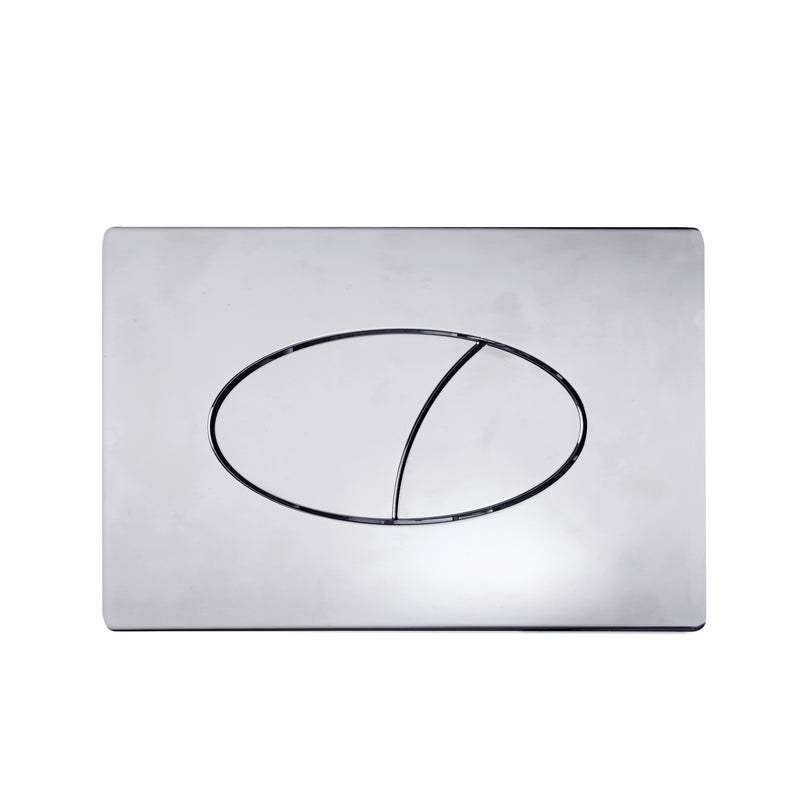 Tavistock Ellipse Flush Plate - Chrome