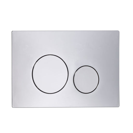 Tavistock Circles Flush Plate - Chrome