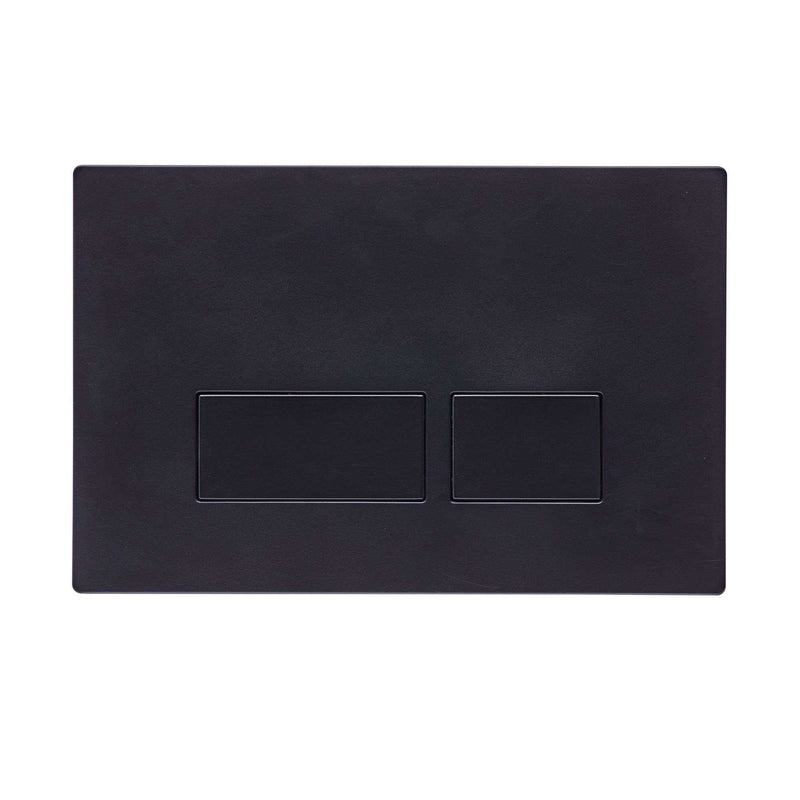 Tavistock Square Flush Plate - Black
