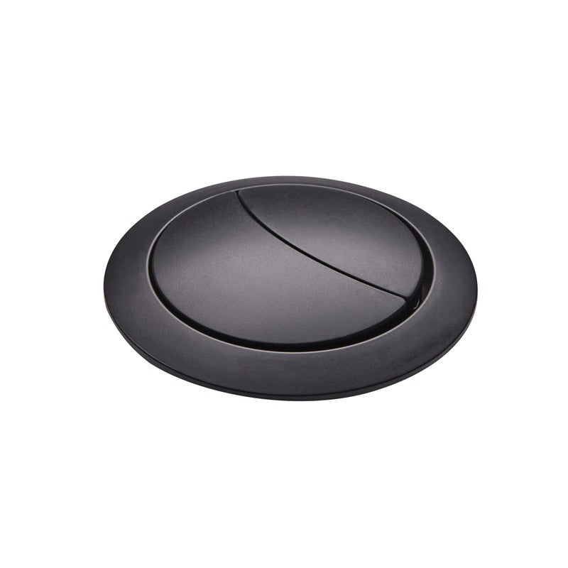 Tavistock Cadence Round Cistern Flush Button Upgrade - Black