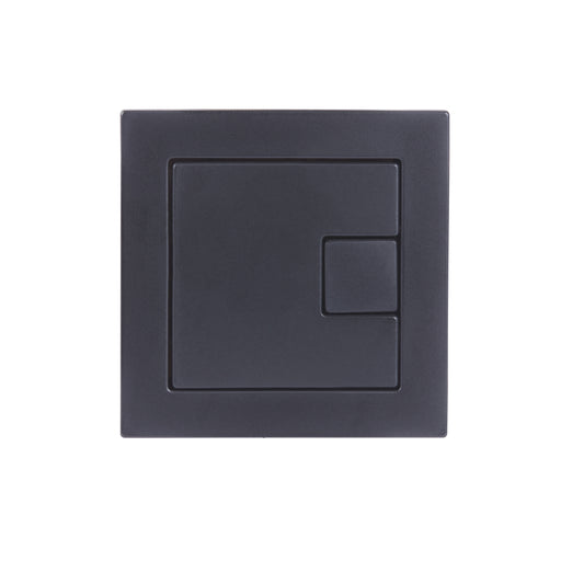 Tavistock Concealed Cistern Square Dual Flush Button 71mm - Black