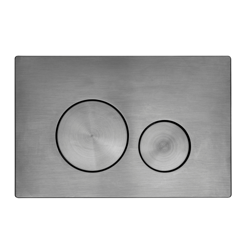 Tavistock Circles Flush Plate - Gunmetal