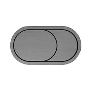 Tavistock Oval Dual Flush Button