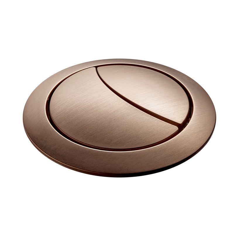 Tavistock Cadence Round Cistern Flush Button Upgrade - Brushed Bronze
