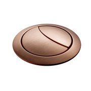 Tavistock Cadence Round Cistern Flush Button Upgrade - Brushed Bronze