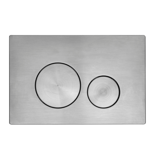 Tavistock Circles Flush Plate - Brushed Nickel