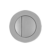 Tavistock Concealed Cistern Round Dual Flush Button 75mm - Brushed Nickel