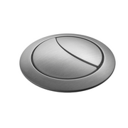 Tavistock Cadence Round Cistern Flush Button Upgrade - Brushed Nickel